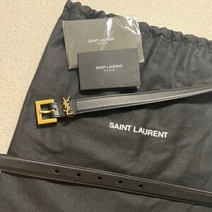 Worn twice! YSL Cassandra belt, 10/10 condition & comes with original dust bag